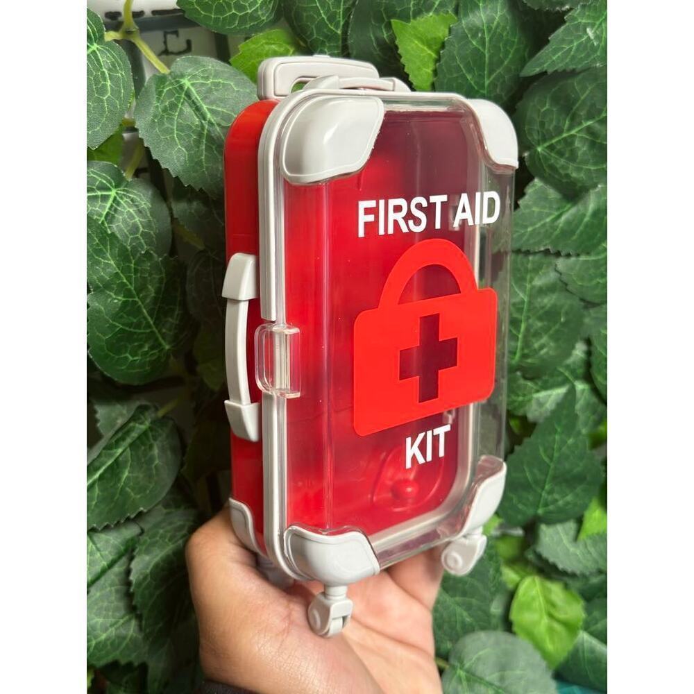 First Aid Kit | Mini Suitcase/Little Luggage Travel Kit